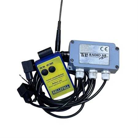 Beg radioenhet 2 kanaler 12V komplett Tele Radio